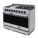 48 Inch Professional Lp Range With Pro-style Knobs In Stainless Steel/blue Gordon Ramsay Series view 4