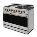 48 Inch Professional Lp Range With Pro-style Knobs In Stainless Steel/bronze Gordon Ramsay Series view 4