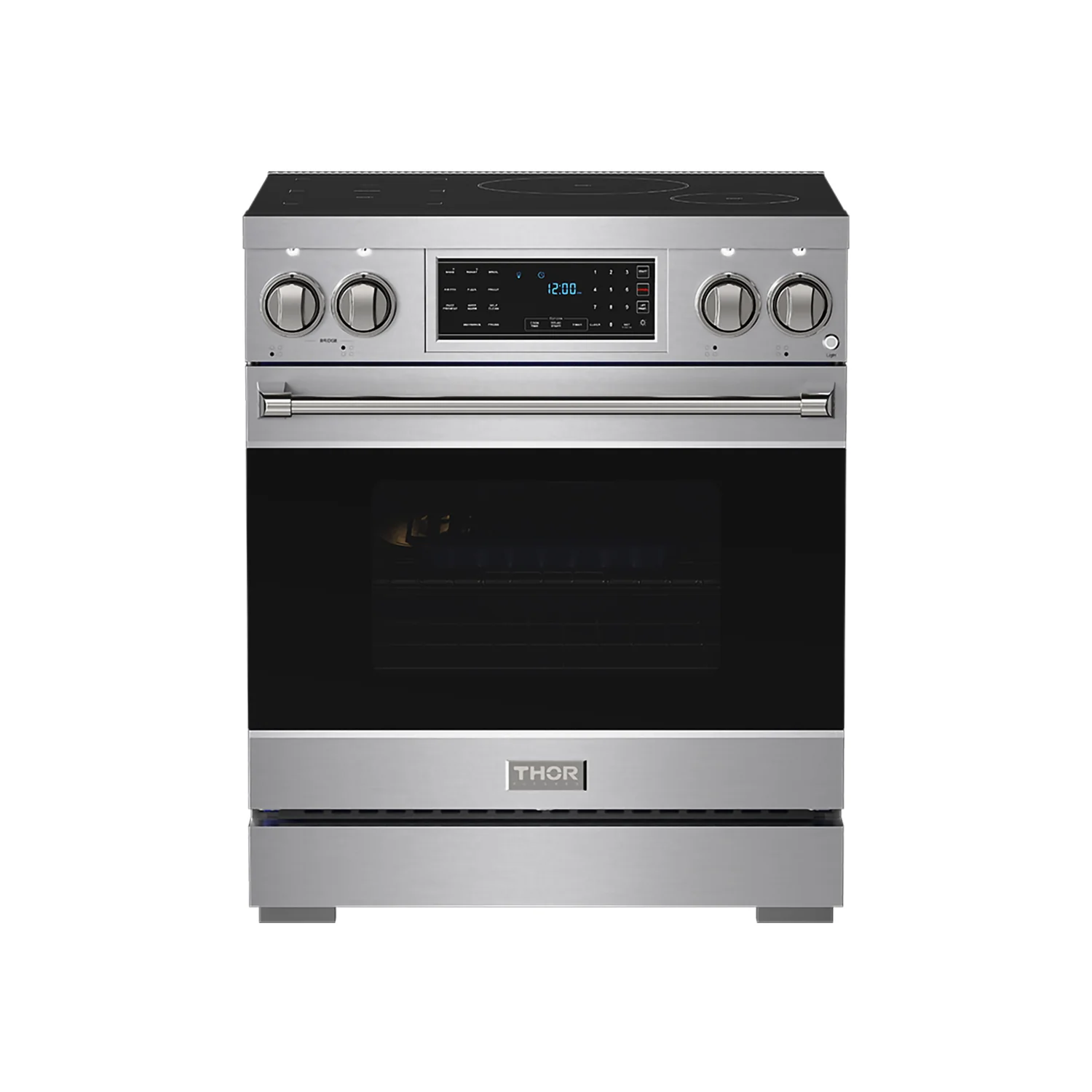 30 Inch Professional Induction Range With Tilt Panel Touch Control In Stainless Steel Gordon Ramsay Series