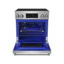 30 Inch Professional Induction Range With Tilt Panel Touch Control In Stainless Steel Gordon Ramsay Series view 4