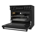 36 Inch Professional Induction Range With Tilt Panel Touch Control In Black Gordon Ramsay Series view 5