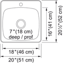 Reginox Drop In Sink - view 2