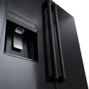 36in. 28.9 cu. ft. Standard-Depth French Door External Water Dispenser Refrigerator with Dual Ice Maker in Black Stainless Steel view 12