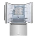 36 In. 28.9 Cu. Ft. Standard-depth French Door External Water Dispenser Refrigerator With Dual Ice Maker In Fingerprint-resistant Stainless Steel view 6