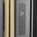 AutographEdition 36 in. 28.9 cu. ft. Standard-Depth French Door External Water Dispenser Refrigerator with Dual Ice Maker in Fingerprint Resistant Stainless Steel and Champagne Bronze Handles view 10