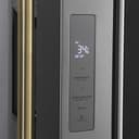 AutographEdition 36 in. 28.9 cu. ft. Standard-Depth French Door External Water Dispenser Refrigerator with Dual Ice Maker in Fingerprint Resistant Stainless Steel and Polished Gold Handles view 10