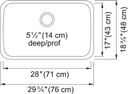 Reginox Undermount Sink - view 2