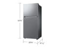 Bespoke AI Top Freezer All-Around Cooling | Garage Ready 18 cu.ft. view 2
