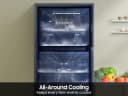 Bespoke AI Top Freezer All-Around Cooling | Garage Ready 18 cu.ft. view 4