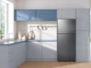 18 cu. ft. Top Freezer Refrigerator with Ice Maker in Stainless Steel view 8