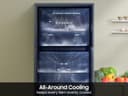18 cu. ft. Top Freezer Refrigerator with All-Around Cooling in Stainless Steel view 4