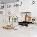 36" Porcelain Gas Stovetop with 6 Gas Brass Burners view 9