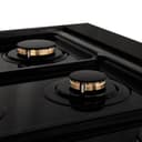 48" Porcelain Gas Stovetop with 7 Gas Brass Burners and Griddle view 7