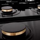 36" Porcelain Gas Stovetop with 6 Gas Brass Burners view 10