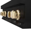 Autograph Edition 30" Porcelain Rangetop with 4 Gas Burners and Gold Accents view 8
