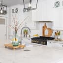 Autograph Edition 36" Porcelain Rangetop with 6 Gas Burners and Champagne Bronze Accents view 6