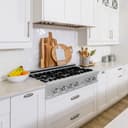30" Porcelain Gas Stovetop with 4 Gas Burners view 10