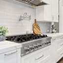 36" Porcelain Gas Stovetop with 6 Gas Burners view 3