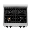 Autograph Edition 30" Porcelain Rangetop with 4 Gas Burners and Matte Black Accents view 5