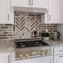 Autograph Edition 30" Porcelain Rangetop with 4 Gas Burners and Gold Accents view 2