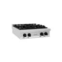 Autograph Edition 30" Porcelain Rangetop with 4 Gas Burners and Matte Black Accents view 1