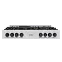 Autograph Edition 48" Porcelain Rangetop with 7 Gas Burners and Matte Black Accents view 1