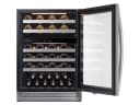 51-Bottle Wine Cooler Refrigerator in Stainless Steel view 4