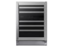 51-Bottle Wine Cooler Refrigerator in Stainless Steel view 1