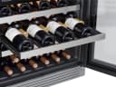 51-Bottle Wine Cooler Refrigerator in Stainless Steel view 8