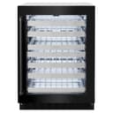 ZLINE 24 in. Touchstone Dual Zone 44 Bottle Wine Cooler With Black Stainless Steel Glass Door (RWDO-BS-24) view 1