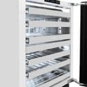 ZLINE 24 in. Touchstone Dual Zone 44 Bottle Wine Cooler With Black Stainless Steel Glass Door (RWDO-BS-24) view 9