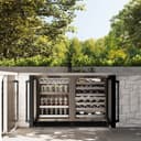 ZLINE 24 in. Touchstone Dual Zone 44 Bottle Wine Cooler With Black Stainless Steel Glass Door (RWDO-BS-24) view 13