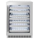 24in. Touchstone Dual Zone 44 Bottle Wine Cooler With Stainless Steel Glass Door view 1
