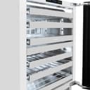 ZLINE 24 in. Touchstone Dual Zone 44 Bottle Wine Cooler With White Matte Glass Door (RWDO-WM-24) view 7