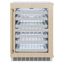 AutographEdition 24 in. Touchstone Dual Zone 44 Bottle Wine Cooler With Panel Ready Glass Door And Champagne Bronze Handle view 19