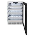 AutographEdition 24 in. Touchstone Dual Zone 44 Bottle Wine Cooler With Panel Ready Glass Door And Polished Gold Handle view 10