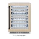AutographEdition 24 in. Touchstone Dual Zone 44 Bottle Wine Cooler With Panel Ready Glass Door And Matte Black Handle view 7