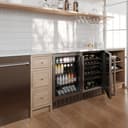 24"Monument Dual Zone 44-Bottle Wine Cooler in Stainless Steel view 5