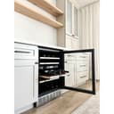 24"Monument Dual Zone 44-Bottle Wine Cooler in Stainless Steel view 19