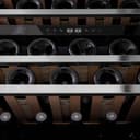 24"Monument Autograph Edition Dual Zone 44-Bottle Wine Cooler in Stainless Steel with Champagne Bronze Accents view 11