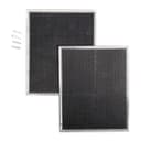 Broan-NuTone Genuine Replacement Charcoal Filter for Range Hoods, 13-5/16" x 10-13/16", Fits Select Models, (2-Pack) view 1