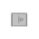 23 in. One Compartment Stainless Steel Commercial Sink with Drainboard, Bowl Size 10" x 14" x 10 view 9