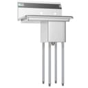 25 in. One Compartment Stainless Steel Commercial Sink with Drainboard, Bowl Size 10" x 14" x 10 view 6