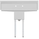 44 in. One Compartment Stainless Steel Commercial Sink with 2 Drainboards, Bowl Size 12"x 16"x 10 view 6