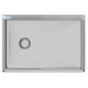 31 in. One Compartment Stainless Steel Commercial Sink with Drainboard, Bowl Size 12" x 16" x 10 view 6