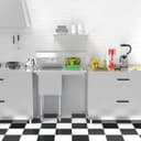 33 in. One Compartment Stainless Steel Commercial Sink with Drainboard, Bowl Size 15"x 15"x 12 view 13