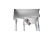43 in. Two Compartment Stainless Steel Commercial Sink with Drainboard, Bowl Size 12"x 16"x 10 view 7
