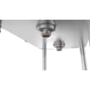 43 in. Two Compartment Stainless Steel Commercial Sink with Drainboard, Bowl Size 12"x 16"x 10 view 9