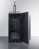 15" Wide Built-In Cold Brew Coffee Kegerator view 3