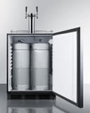 24" Wide Built-In Kegerator, ADA Compliant view 3